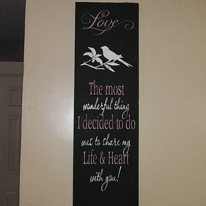 Decorative wall hanging